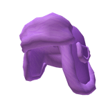 Purple Fluffy Ushanka