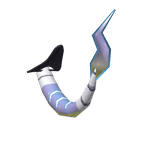 Purple future bike lizard tail