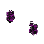 Purple Glitch Effect Arm R [Animated]
