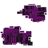 Purple Glitch Effect Torso [Animated]