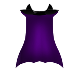 Purple Halloween Vampire Cape