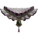 Purple Jester Neck Ruffle 3.0