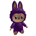 Purple Labubu Rabubu Backpack