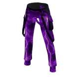 Purple Lightning Bolt Pants