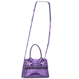 Purple Metallic Mini Crossbody Bag 3.0