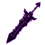Purple Neon Sword Back