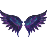 Purple Neon Wings
