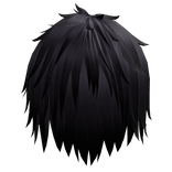 purple overgrown messy vkei hairstyle ⭑ 