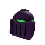 Purple Paladin Praetorian Helmet