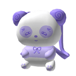Purple Panda Bear Backpack 1.0