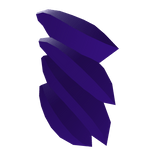 Purple Partyena Back Mane