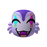 Purple Partyena Happy Face