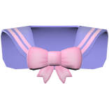 purple pink sailor collar