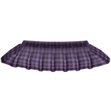 Purple Plaid Skirt
