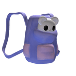 Purple Pocket Bear Backpack (1.0)