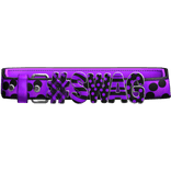Purple Polkadot " Swag " Y2K Belt