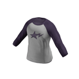 Purple Raglan Tee