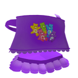 ♡ :  Purple Rainbow CareBear Top & Skirt