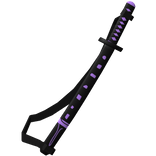 Purple Samurai Katana with strap