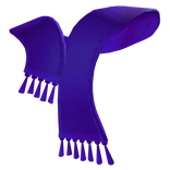 Purple Scarf Of The Screen Warriors