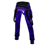 Purple Smoked Pants