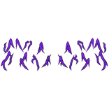 Purple Spiky Aura Top