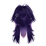 Purple Star Hair