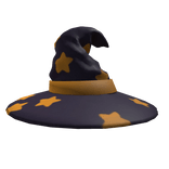 Purple Starry Wizard Hat