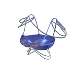 Purple Summer Iridescent Mermaid Pearl Bikini Top