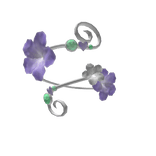 Purple Summer Silver Armcuff [3.0]