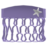  ♡ purple summer starfish hawaiian mesh top