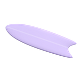 Purple Surfboard