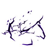 Purple Thunder Aura - Waist