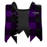 Purple Torn Flannel