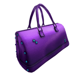 purple travel handbag - le codex
