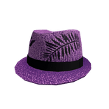 Purple Tropical Fedora