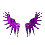 Purple Twilight Phoenix Wings