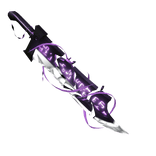 Purple Unbreakable Riven Sword