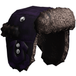 Purple Vintage Ushanka