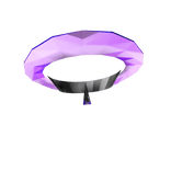 purple weird upside spiked ring