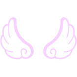 ♡ purple wings