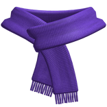 Purple Winter Scarf 3.0