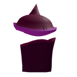 Purple yam left shoulderpad & sleeve Cookie run