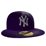 Purple Yankee Cap