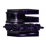 Purple/Black Nightmare Knight Chains [RIGHT]