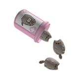 pusheen kitty candy medicine pink bottle
