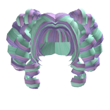 qt bittersweet pastel harajuku cute curly pigtails