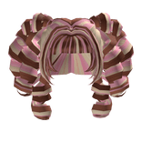 qt neapolitan choco harajuku sweet curly pigtails