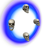 Quadri-Skull Aura