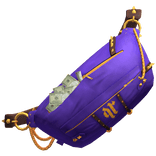 Quataun Heavy Metal Money Bag (Back)